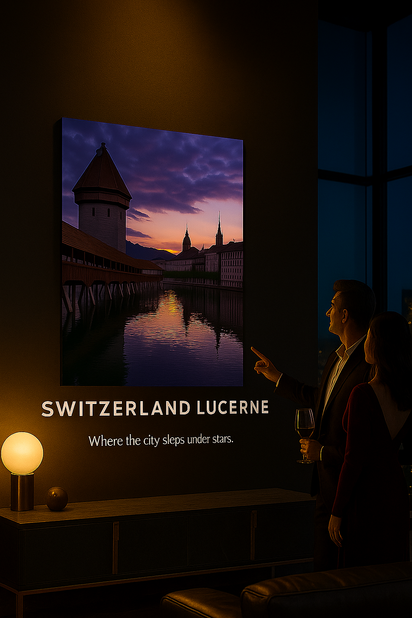Night Sky Lucerne