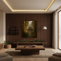 Shinto Shrine Misty Mountain